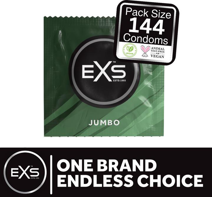Actual product image EXS Jumbo Condoms - 144 pack (144 pcs.)