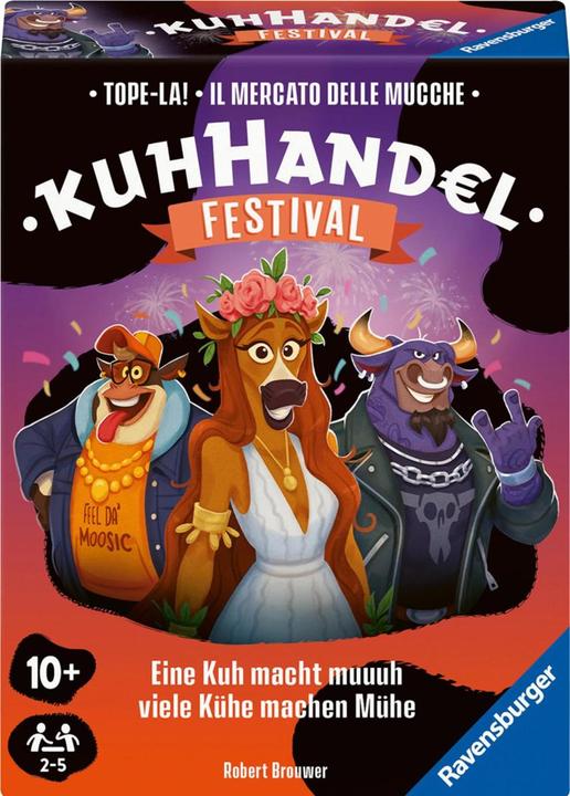 Actual product image Ravensburger Horse trading - Festival (French, German, Italian, 2 - 5 Players)