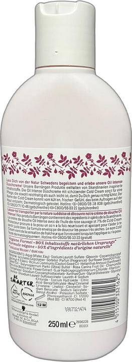 Produktbild Schwarzkopf Barnangen, Öl intensiv, Duschgel, 250 ml (250 ml)