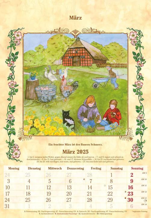 Immagine prodotto Alpha Edition Calendario contadino (Copertina rigida, Tedesco)