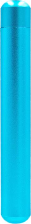 Actual product image BestV Smell Proof Metal Tube Blue 12 x 1.8 cm