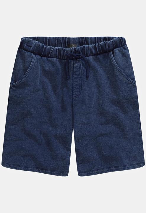 Produktbild JP1880 Bermuda, Sweat, Indigo-Waschung, Elastikbund (L)