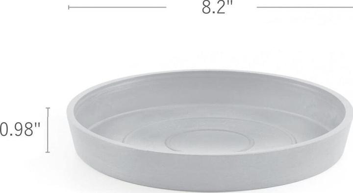 Actual product image Ecopots Saucer Round