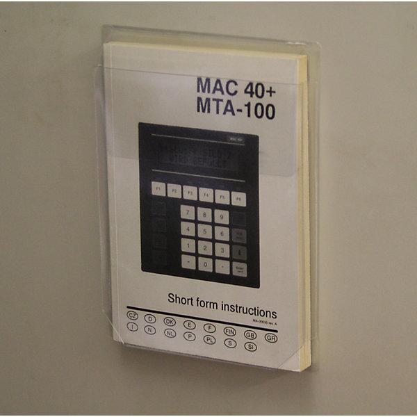 Actual product image Eichner 10 document sleeves self-adhesive transparent (A4, 23 mm, 10 pcs.)