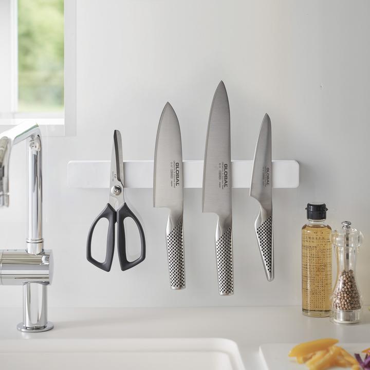 Produktbild Yamazaki TOWER Magnetischer Messerhalter weiss