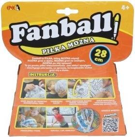 Immagine prodotto EPEE Fanball - Palla Possibile, pallone da colorare, arancione
