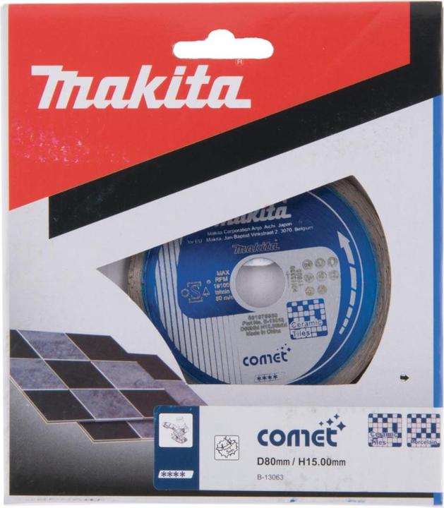 Image du produit Makita Disque à tronçonner diamanté 80x15 COME