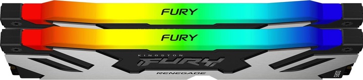 Image du produit Kingston DDR5 64GB PC 6000 CL32 KIT (2x32GB)FURY RenRGB XMP retail (2 x 32GB, 6000 MHz, RAM DDR5, DIMM)