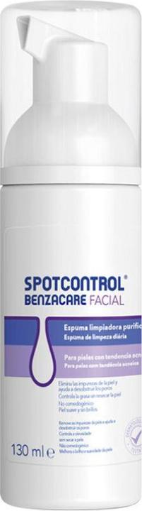 Actual product image Galderma Benzacare Spotcontrol Cleansing Foam 130ml (Cleansing Foam, 130 ml)