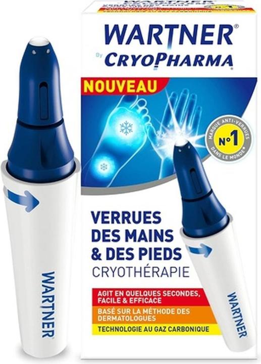 Wartner Behandlung von Warzen an Händen und Füssen durch Kryotherapie (Fussdeodorant & -puder)