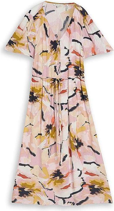 Grande stampa floreale astratta, Rosa