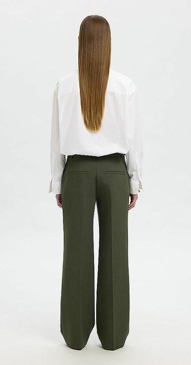 Produktbild Selected Slfrita Mw Wide Pant Mel Noos (34)