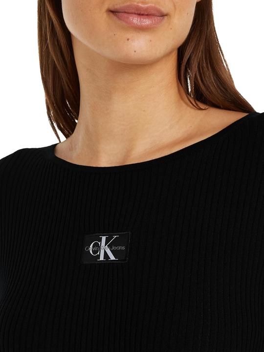 Produktbild Calvin Klein Gewebtes Label enge Strickpullover (XL)