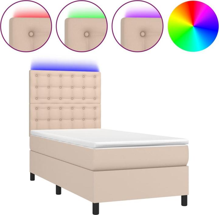 Actual product image vidaXL Boxspringbett (120 x 200 cm)
