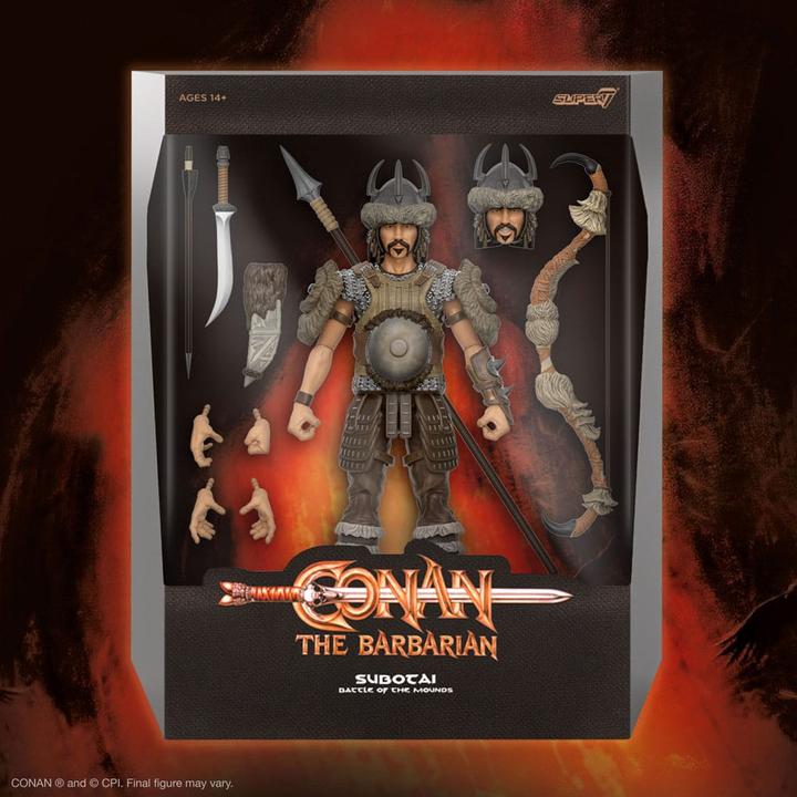 Immagine prodotto Super7 Conan il Barbaro Ultimates action figure Subotai (Battaglia dei Tumuli) 18 cm