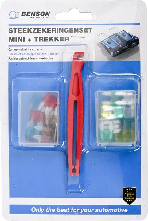 Actual product image Benson Kfz-Sicherungsset 25-teilig Mini (30 A)