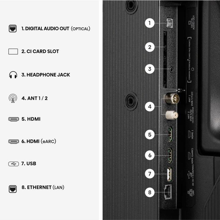 Produktbild Hisense 32A59S sw QLED-TV FHD,Multituner,Smart,Spielemodus,D.Atmos (32", LED, QLED, Full HD)