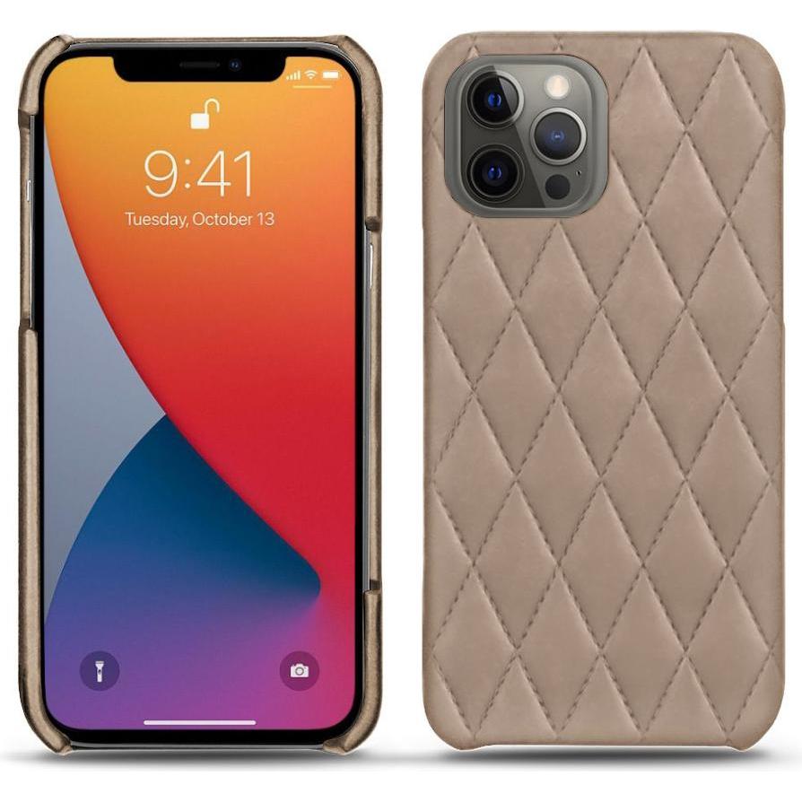 Thumbnail - Noreve Lederschutzhülle (Apple iPhone 13 Pro Max), Smartphone Hülle, Beige