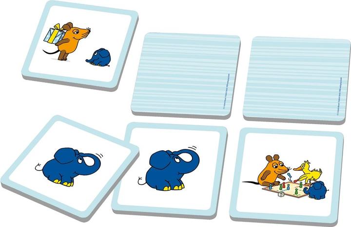 Actual product image Schmidt Spiele The mouse, elephant memo (d) (German)