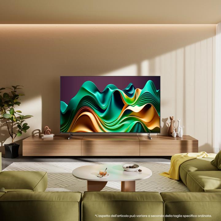 Actual product image Hisense TV 65U6NQ (164 cm (65 inch), black/dark grey, UltraHD/4K, Triple Tuner, Mini LED) (65", Mini-LED, ULED, 4K)