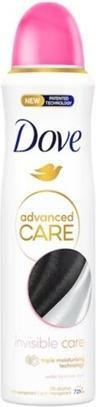 Actual product image Dove Where Deodorant Intimate Spray Advanced Care Invisible Fragrance Care 150ml (150 ml)