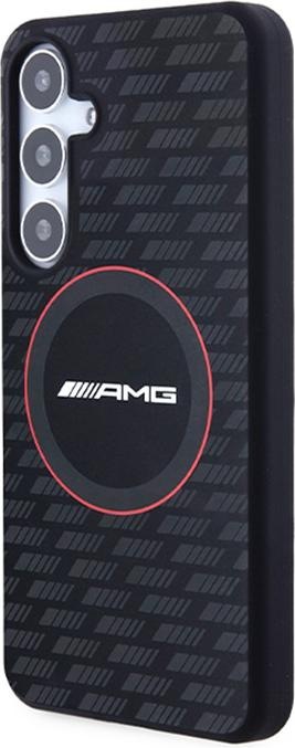 Produktbild Mercedes AMG AMHMS23SMRK S921 czarny/black hardcase Silicone Carbon Pattern MagSafe (Samsung Galaxy S24)