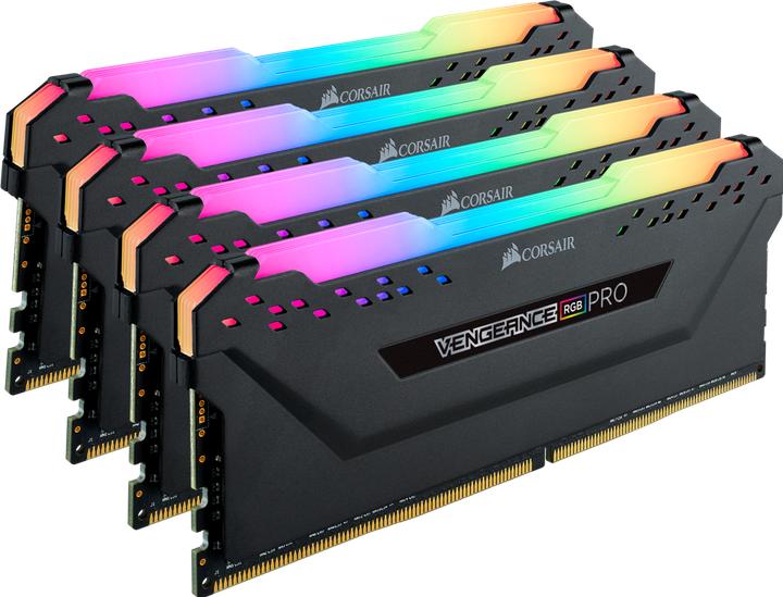 Actual product image Corsair Vengeance RGB Pro (4 x 8GB, 2933 MHz, DDR4-RAM, DIMM)