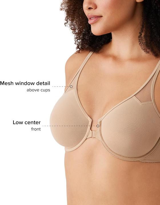 Actual product image Wacoal Front Close T-Back Underwire Bra (32 C)