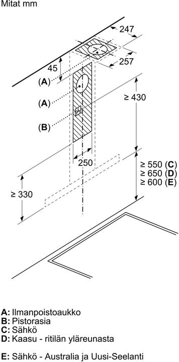 Produktbild Siemens LC77BHM50 (Wandhaube)