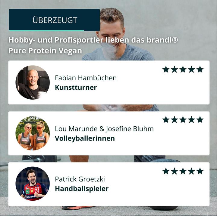 Produktbild Brandl Pure Protein Vegan (Schokolade, 1 x, 1000 g)