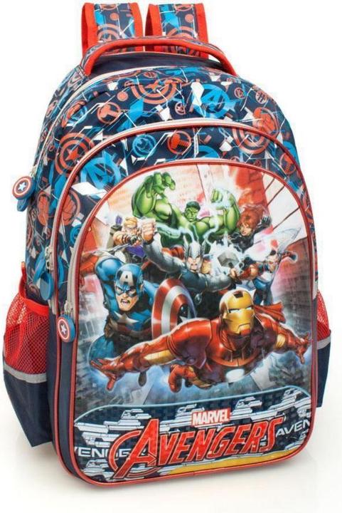 Premium Mugursoma zēniem Avengers Deluxe XL 3D 61213