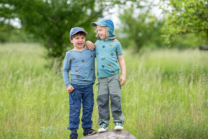 Image du produit finkid Bambus T-Shirt ILTA SUN stone (110, 116)