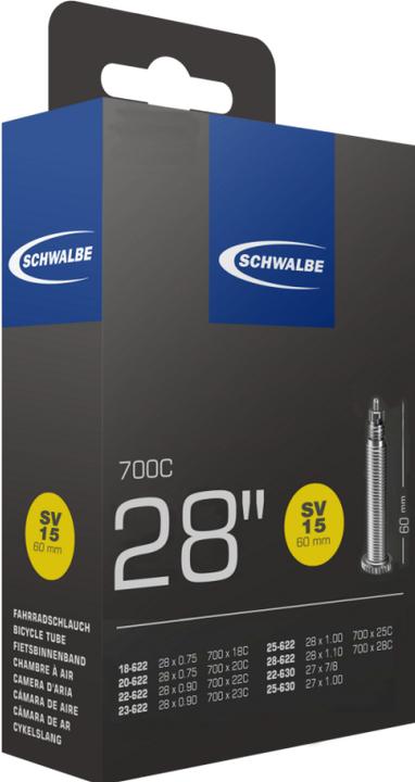 Actual product image Schwalbe Sv15 (Presta (SV), 28", 60 mm)