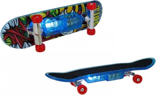 Produktbild Fun trading Fingerboard / Skateboard mit LED Licht - im Display
