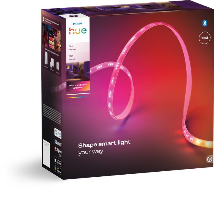 Actual product image Philips Hue Flux Gradient Lightstrip (RGBW, 1000 cm, Indoor)
