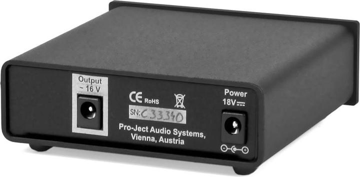 Actual product image Pro-Ject Speed Box S Black - Electronic engine control with speed selection