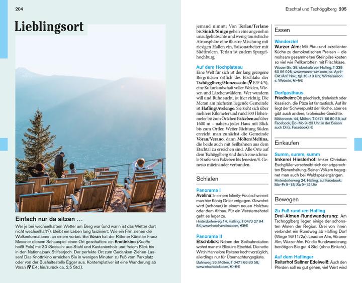 Produktbild Reise-Taschenbuch Südtirol (Deutsch, Cäcilia Wegscheider, Jeannette Goddar, Sylvia Pollex, 2023)
