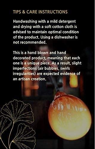 Image du produit Anna's Exclusive Decor Grande VASE en VERRE,, dans une boîte cadeau soufflée à la bouche en Pologne (1 x, 30 cm)