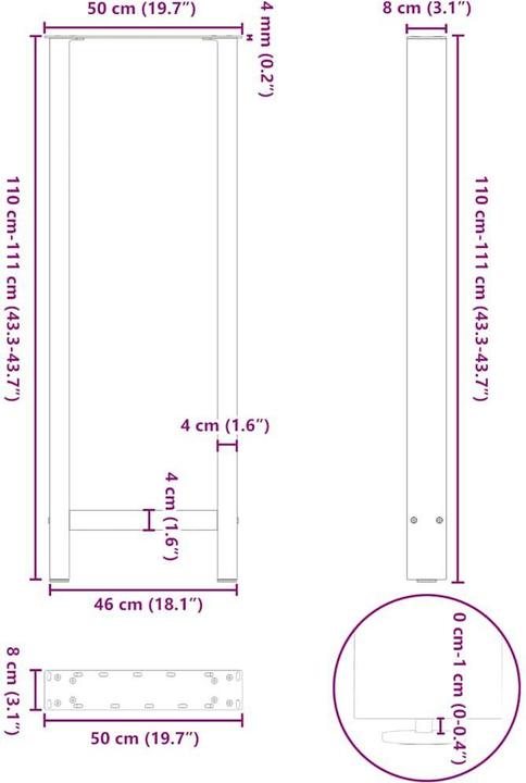 Immagine prodotto vidaXL Osanne