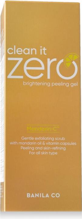 Actual product image Banila Co Clean It Zero Brightening Peeling Gel 120ml (Cleansing scrub, 120 ml)