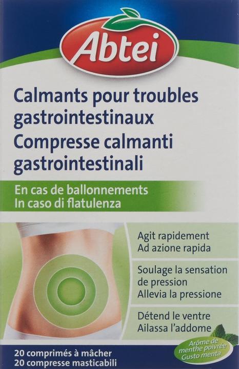 Image du produit Interdelta Comprimés de détente gastro-intestinale (20 pcs) (20 pièce(s), Cachets, 500 g)