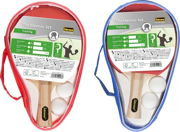 Produktbild Idena Tischtennis-Set Training 5teilig