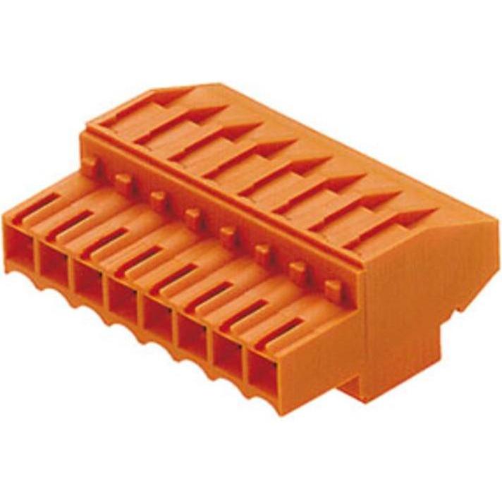 Weidmüller Buchsengehäuse-Kabel BL/SL Polzahl Gesamt 10 Rastermass: 3.50 mm 16395, Cavo + Spina elettrica