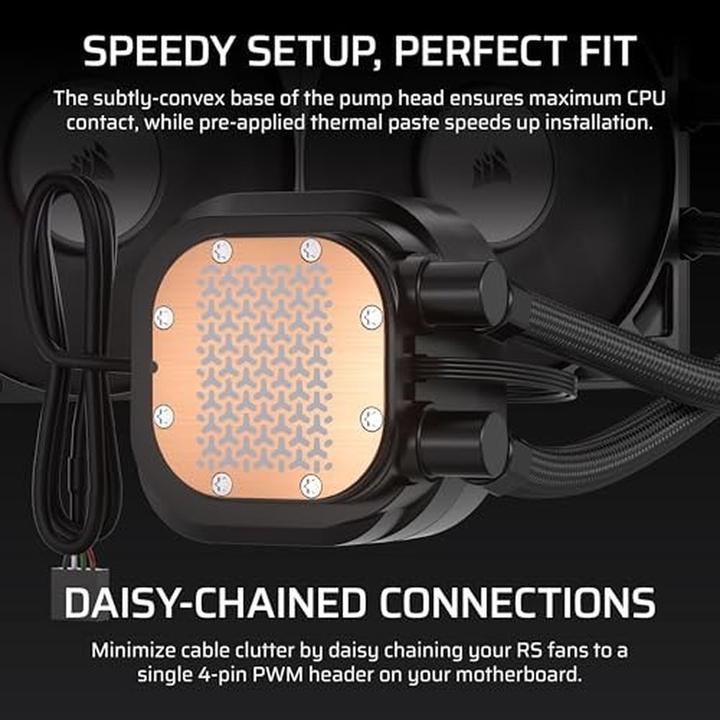 Actual product image Corsair Nautilus 360 RS LCD