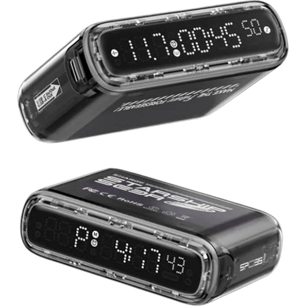 Sharge Starship Seer (10000 mAh, 35 W, 37 Wh), Powerbank, Schwarz