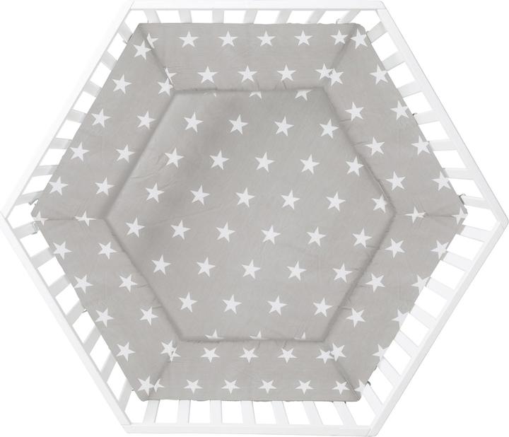 Produktbild Roba Laufgitter 6-eckig Little Stars (118.50 cm, 103.50 cm, MDF)