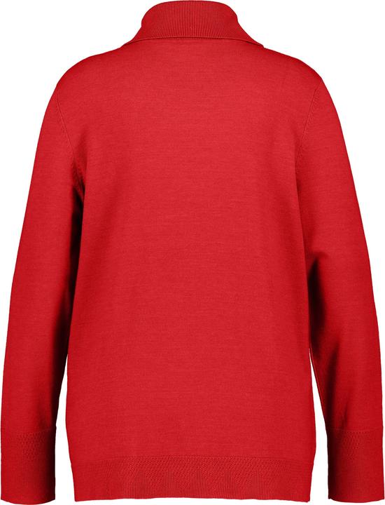 Produktbild Ulla Popken Rollkragenpullover, breite Rippbündchen, Langarm (42, 44)