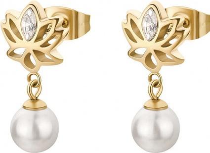 Produktbild Brosway - Delicate dangle earrings with Shell Chakra pearl BHKE179