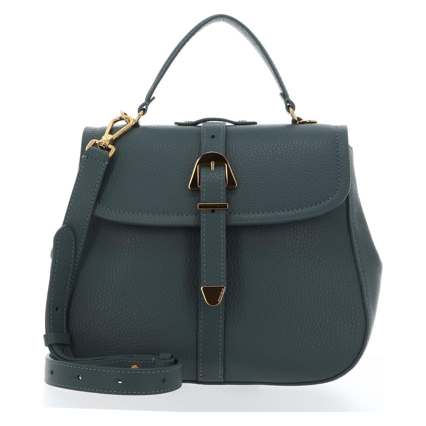 Coccinelle, Damen, Handtasche, Magalu Handbag Grained Leather, Grün