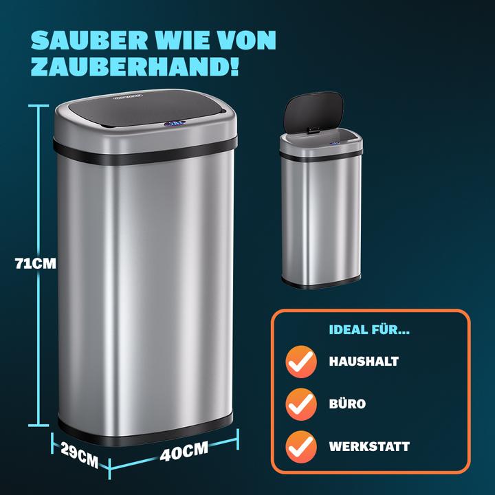 Produktbild Deuba Sensor Mülleimer (58 l)